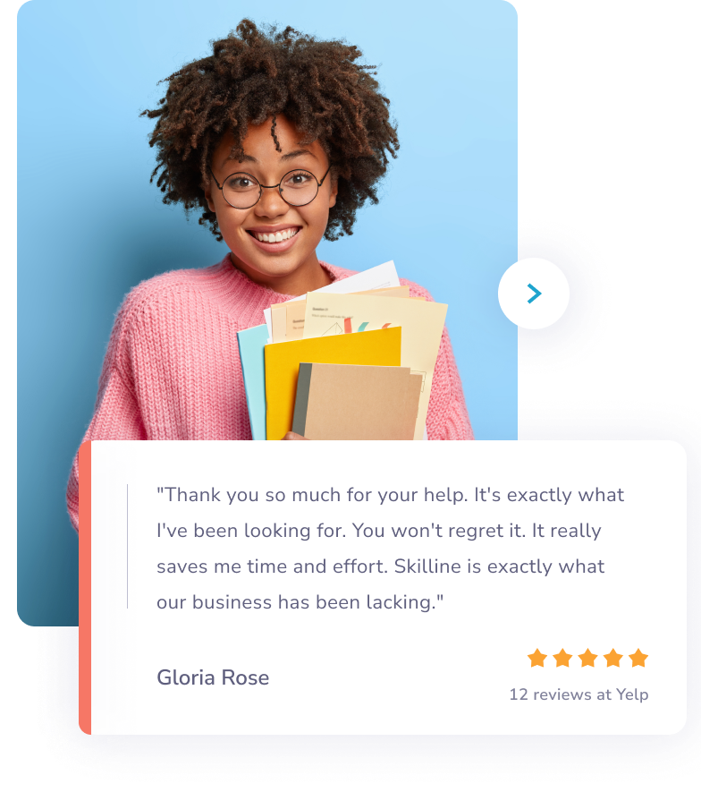 Customer testimonials